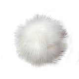 Faux Fur Pom-Poms, Small, Medium or Large, Acrylic, 28 Color Options, Hat Toppers, Keychains, Hair Accessories