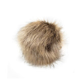 Faux Fur Pom-Poms, Small, Medium or Large, Acrylic, 28 Color Options, Hat Toppers, Keychains, Hair Accessories