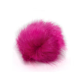Faux Fur Pom-Poms, Small, Medium or Large, Acrylic, 28 Color Options, Hat Toppers, Keychains, Hair Accessories