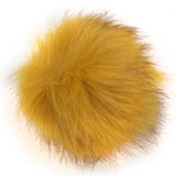 Faux Fur Pom-Poms, Small, Medium or Large, Acrylic, 28 Color Options, Hat Toppers, Keychains, Hair Accessories