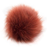 Faux Fur Pom-Poms, Small, Medium or Large, Acrylic, 28 Color Options, Hat Toppers, Keychains, Hair Accessories