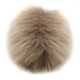 Faux Fur Pom-Poms, Small, Medium or Large, Acrylic, 28 Color Options, Hat Toppers, Keychains, Hair Accessories