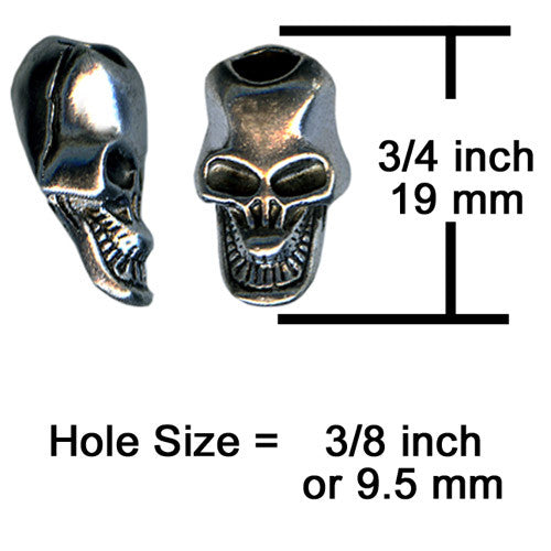 Vertical Skull Charm 25 Pack OS