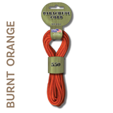 Paracord 550, 16ft Hank, Nylon, 50 Color Options, Survival Bracelets, Lanyards, Camp Crafts, Outdoor Projects