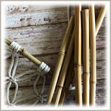 Bamboo Dowel Rod, 12 in, Eco-Friendly, Macrame Wall Hangings, Plant Hangers, Wood Home Decor Projects