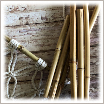 Bamboo Dowel Rod, 12 in, Eco-Friendly, Macrame Wall Hangings, Plant Hangers, Wood Home Decor Projects