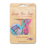 Design Your Shine Bracelet Kit, 4 Style Options, Friendship Bracelets, Kids Jewelry Making, Gift Sets