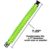 Paracord Bracelets, Small, Solid Colors, Nylon, Kids Friendship Bracelets, Kids Crafts, Paracord Camp Projects