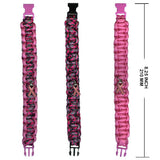 Breast Cancer Awareness Bracelets, Nylon, 3 Style Options, Fundraising, Awareness Events, Charity Sales