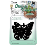 Macrame Metal Adornment Hook Kit, 2-Pack, 6 Animal Shapes (Butterfly, Owl, Dragonfly, and More), Wall Hangings, Plant Hangers, Dreamcatchers