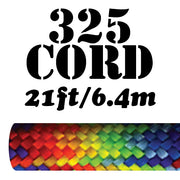 Paracord 325 Type II, 21ft Spool, Nylon, 21 Color Options, Friendship Bracelets, Keychains, Lanyards, Survival Projects