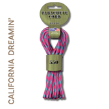 Paracord 550, 16ft Hank, Nylon, 50 Color Options, Survival Bracelets, Lanyards, Camp Crafts, Outdoor Projects