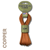Paracord 550, 16ft Hank, Nylon, 50 Color Options, Survival Bracelets, Lanyards, Camp Crafts, Outdoor Projects