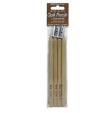 White Chalk Pencil Set with Sharpener, 4-Pack, Slate Chalkboards, Blackboard Writing, Chalkboard Signs and Menus