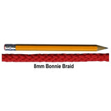 Bonnie Braid Macrame Cord 8mm x 50yd, Polypropylene, 5 Color Options, Plant Hangers, Wall Hangings, Home Decor
