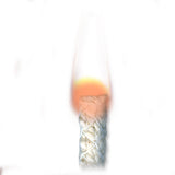 Cotton Patio Torch Wick, Knitted Tube, 3 Size Options (7/16", 1/2", 3/4"), Outdoor Torches, Citronella Pots, Garden Lighting