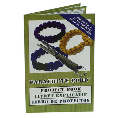 Parachute Cord Project Book, Step-by-Step Beginner Patterns, Bracelets, Keychains, Pet Accessories, Camp Crafts