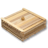 Wooden Craft Sticks (Popsicle Size), Natural Wood, 150 or 1,000 Count, School Projects, Classroom Activities, Kids Crafts