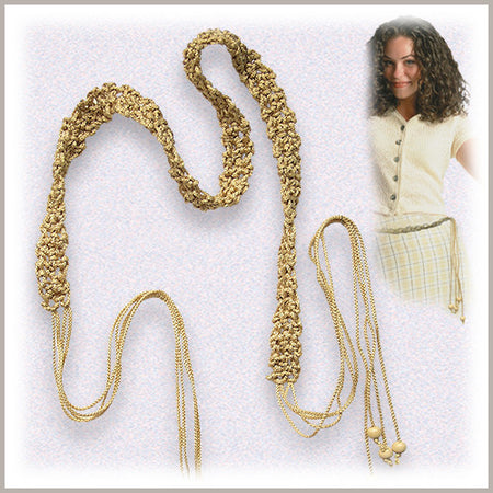 Crocheted Belt made with Amy cord