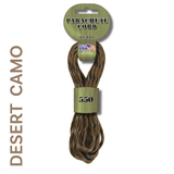 Paracord 550, 16ft Hank, Nylon, 50 Color Options, Survival Bracelets, Lanyards, Camp Crafts, Outdoor Projects