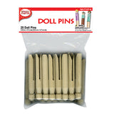 Wooden Doll Pins, Unfinished, Bulk Pack, Doll Making, Holiday Ornament Crafts, Home Decor Painting, Kids Art Projects
