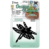 Macrame Metal Adornment Hook Kit, 2-Pack, 6 Animal Shapes (Butterfly, Owl, Dragonfly, and More), Wall Hangings, Plant Hangers, Dreamcatchers