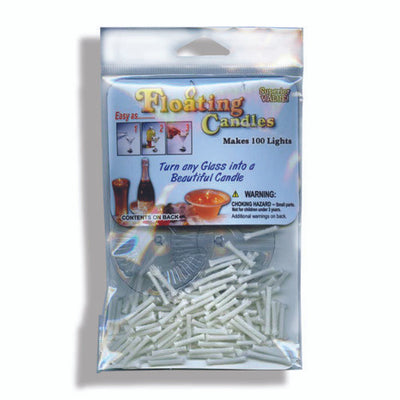 Floating Candle Wick Pack, Cotton, Floating Candles, Bowl Arrangements, DIY Candle Making
