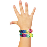 Photo, making bracelets Jewelry with loops