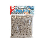 Cotton Fishing Net 6x6 ft, Natural Fiber, Coastal Wall Decor, Nautical Theming, Macrame Display, Home Staging