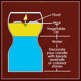 Floating Candle Wick Value Pack, Cotton Wicks, Bulk Set, Wedding Centerpieces, Floating Candles, DIY Candle Making