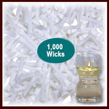 Replacement Floating Candle Wick, Cotton, Bulk, Made in USA, Floating Candles, Bowl Displays, Candle Making