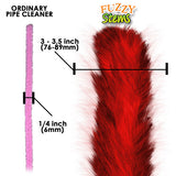 Fuzzy Chenille Stems, 9 ft Long Coil, 11 Color Options, Kids Crafts, Home Decor Accents, DIY Floral Arrangements