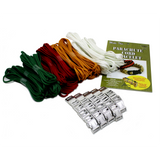 Paracord 550 and 325 Group Packs, Nylon, 10 Color Themes, Survival Bracelets, Lanyards, Camp Crafts