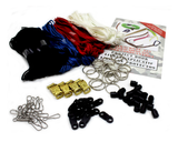 Paracord 550 and 325 Group Packs, Nylon, 10 Color Themes, Survival Bracelets, Lanyards, Camp Crafts