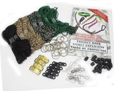 Paracord 550 and 325 Group Packs, Nylon, 10 Color Themes, Survival Bracelets, Lanyards, Camp Crafts