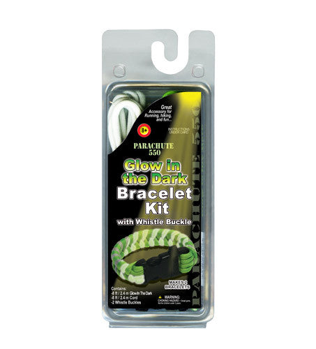 Glow in the Dark Whistle Bracelet Kit