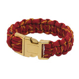 PCBUCK15G Paracord Buckles, 15mm Gold Plastic Clasp, Paracord Bracelets, Pet Collars, Friendship Bracelets