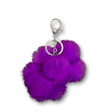 Sweet Chic Keychain Charms, 4 Designs (Grapes, Watermelon, Cherry, Ice Cream), Bag Tags, Gift Accessories, Kids Crafts