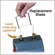 Heat Fuser Replacement Blade, Metal, Paracord Cutting, Cord Heat Sealing, Macrame Finishing, Tool Replacement