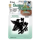 Macrame Metal Adornment Hook Kit, 2-Pack, 6 Animal Shapes (Butterfly, Owl, Dragonfly, and More), Wall Hangings, Plant Hangers, Dreamcatchers