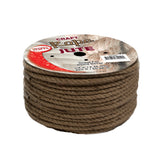 Natural Jute Craft Rope, 1/4 to 1/2 in, 6 Size Options, Eco-Friendly, Macrame, Plant Hangers, Dreamcatchers, Home Decor