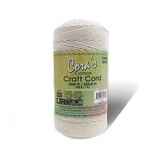Cotton Craft Cord, 1mm to 6mm, 4 Size Options, Natural Cotton, Bulk Available, Macrame, Plant Hangers, Home Decor