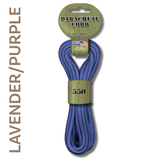 Paracord 550, 16ft Hank, Nylon, 50 Color Options, Survival Bracelets, Lanyards, Camp Crafts, Outdoor Projects