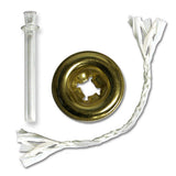 Glass Wick Tube with Wick and Adapter Included, Wine Bottle Oil Lamp Making, Bottle Lamp Conversion, DIY Oil Lamps