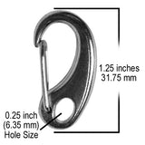 Large Metal Clasps, Chrome-Look Metal, Paracord Bracelets, Lanyards, DIY Jewelry