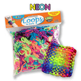 Neon Colored Polyester loops