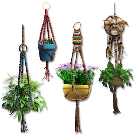 Macrame Basics: Plant Hangers