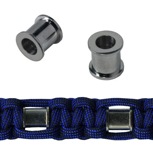 Stainless Steel Barrel Beads OS
