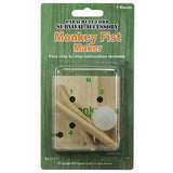 Monkey Fist Maker Tool Set, Wood, USA-Made Wood Guide, Paracord Knot Tying, Keychains, Camp Gear Accessories, Survival Projects
