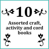 10 Assorted Craft Books Bundle, Macrame and Home Decor Patterns, Wall Hangings, Plant Hangers, Dreamcatchers